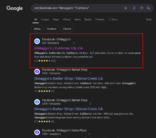 google dorking image