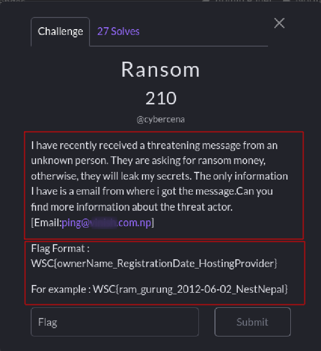 challenge Description